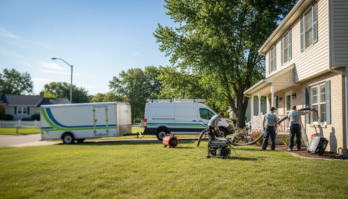 Flooded Basement Restoration And Cleanup With Repair in Cedar Bluffs, NE near me